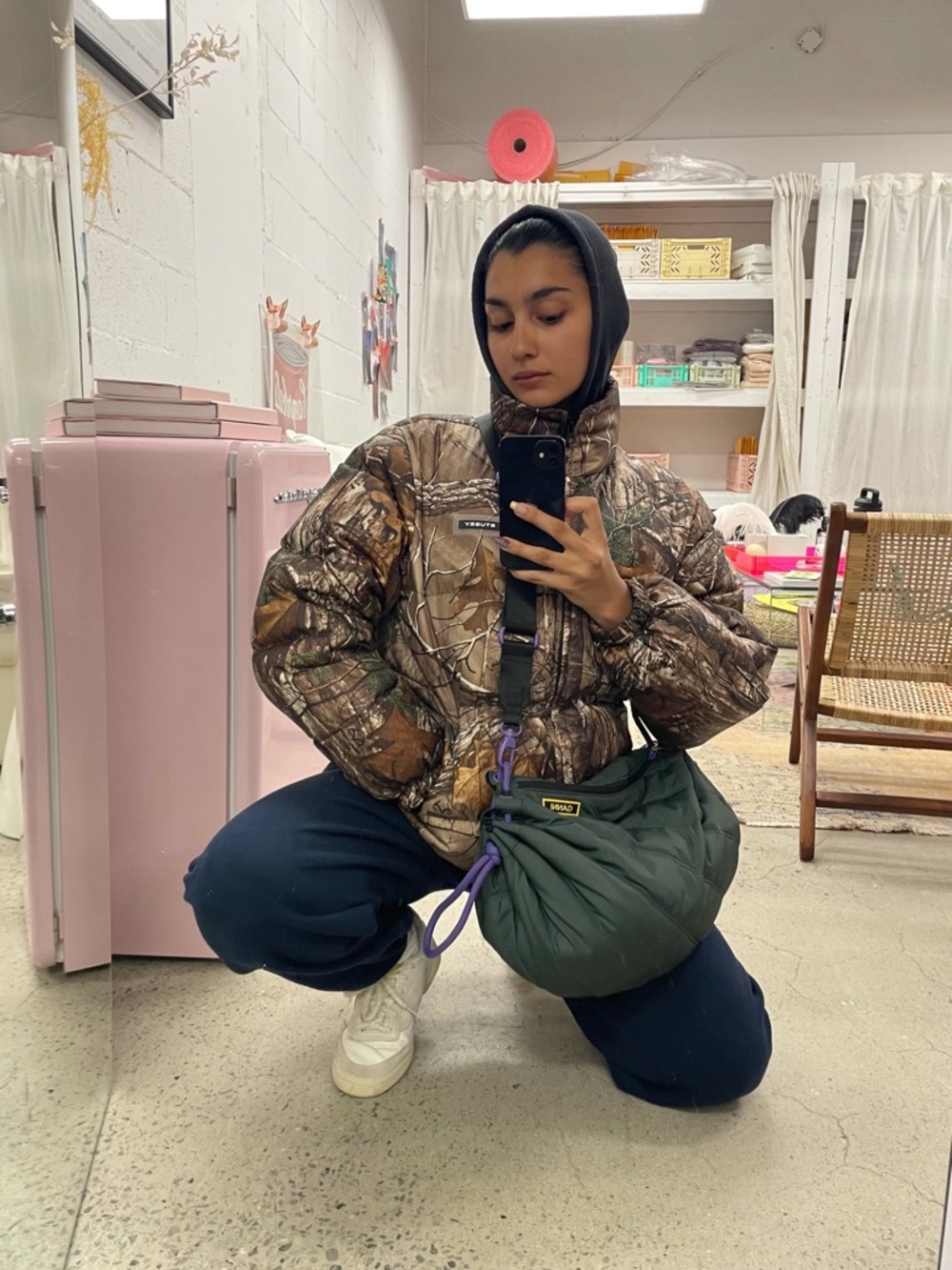 Stussy Real Tree Camo Puffer Jacket